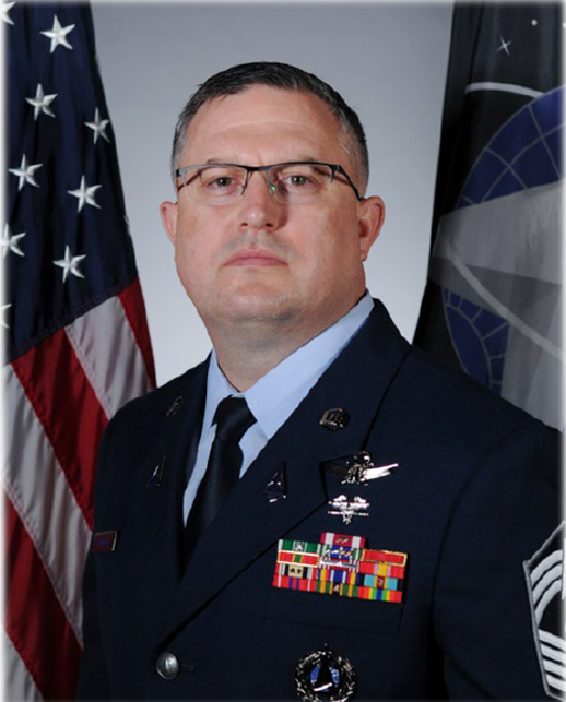 Official photo of CMSgt Ryan Dawson